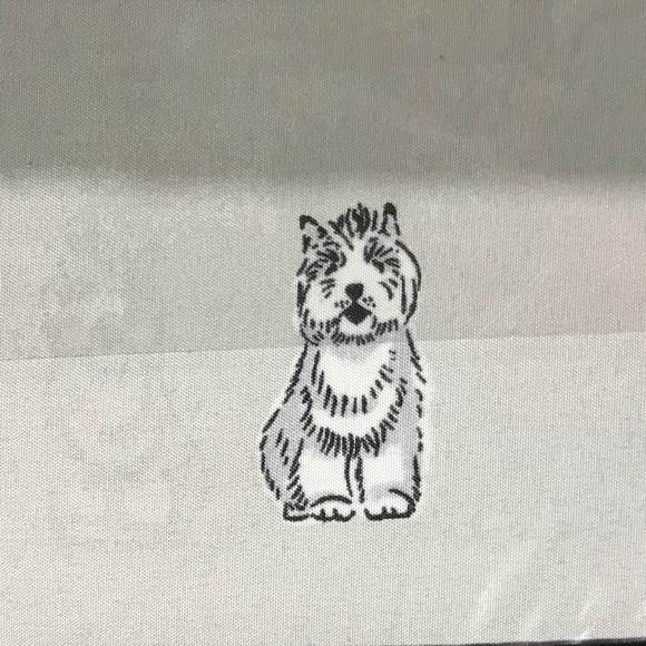 Dog Puppy Lovers QUEEN Sheet Set by Cynthia Rowley - Picture 3 of 7